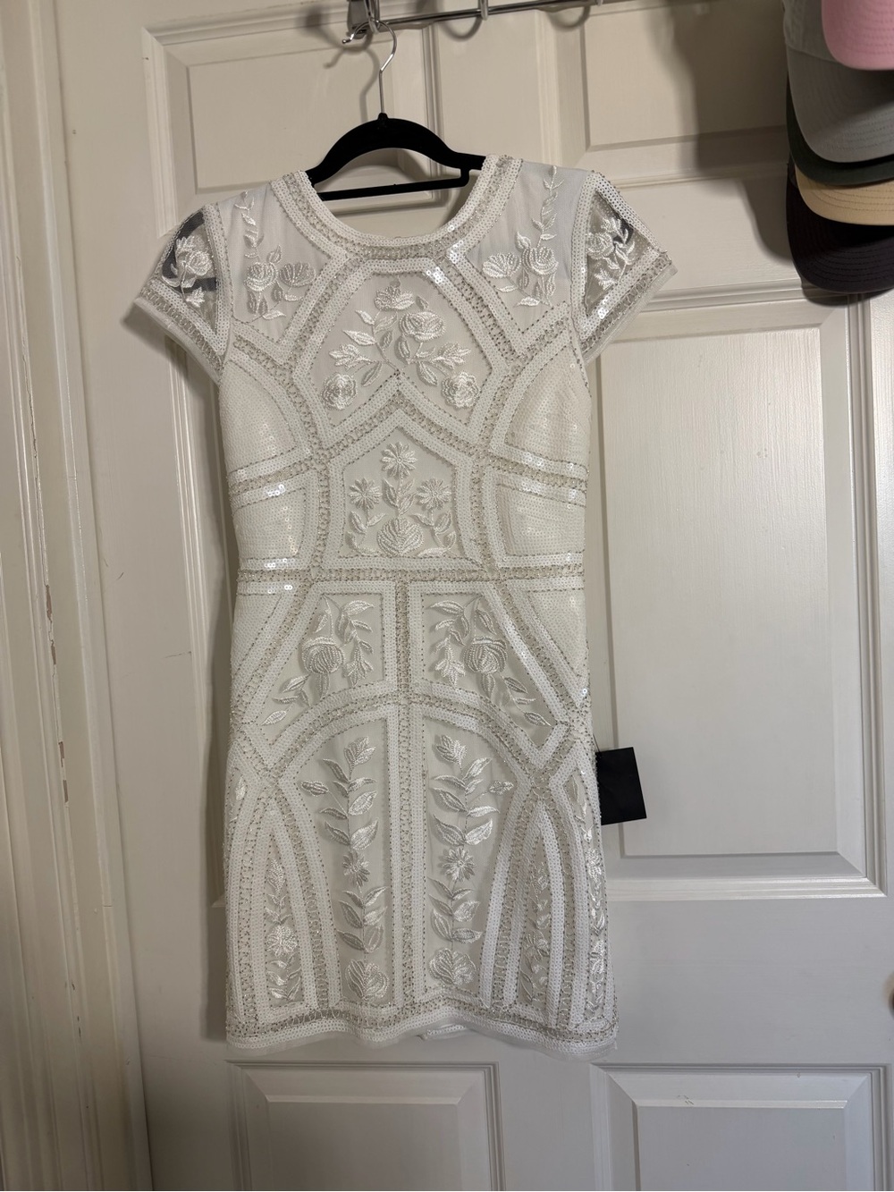 Lulu's White Embroidered Lace Mini Dress - Picture 3 of 8